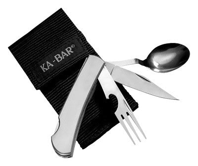 Ka-bar Hobo Fork/knife/spoon - W/sheath