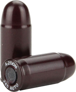 A-zoom Metal Snap Cap .380acp - 5-pack