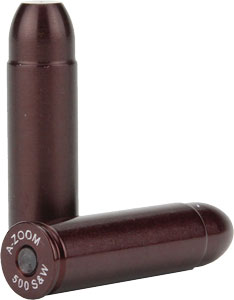 A-zoom Metal Snap Cap - .500sw Magnum 6-pack