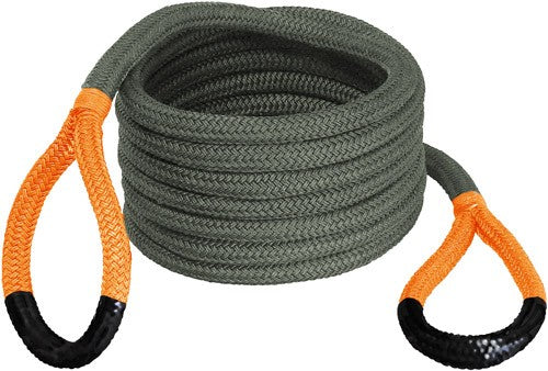 Bubba Rope Renegade 3/4"x30' - Jeep Stretch Rope Orange Eyes
