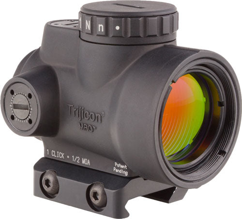Trijicon Mro 1x25 Adj Green - Dot Sight 2.0 Moa W/low Mount