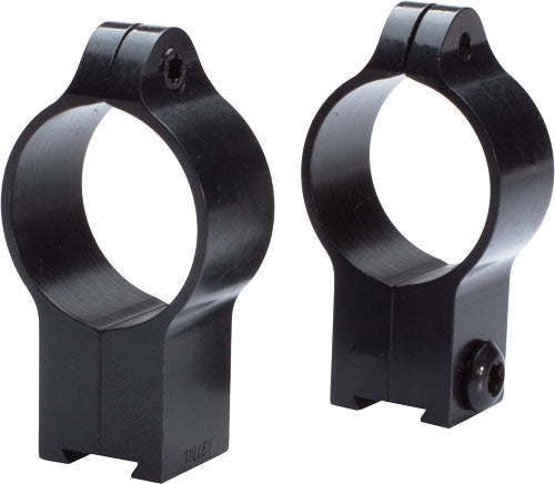 Talley 1" 22 Anschutz Steel - Rimfire Rings High For Dvetail