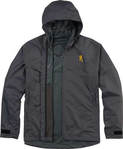 Bg Kanawha Rain Jacket Xxlarge - Carbon Gray W/hood Waterproof