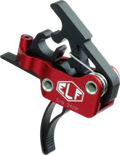 Elftmann Trigger Ar-15 3-gun - Curved Adjustable 2.75-4lbs.