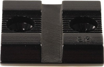 Weaver Base Top Mount #28 - Aluminum Black