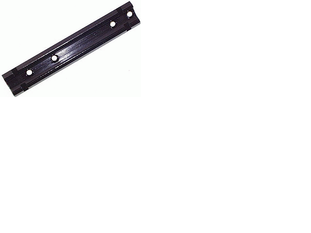 Weaver Base Top Mount #93 - 1-pc Aluminum Black