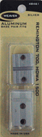 Weaver Base Top Mount Pair - Aluminum Remington 700 Silver