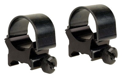 Weaver Rings Detachable Top - Mount 1" High Black .332"