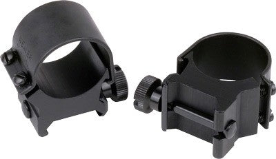 Weaver Rings Detachable Top - Mount 1" Medium Black .169"