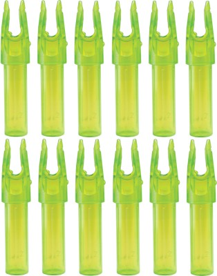 Carbon Express Nock Launchpad - Precision Green .244 Id 12pk