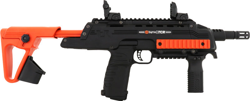 Byrna Tcr Basic Kit Black/org - 21" Oal Leathal Rifle Only