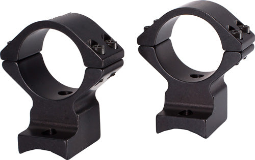 Talley Rings Med 1" Savage Rnd - Rec/ruger American Blk Anodzd