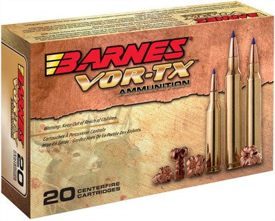 Barnes Vor-tx 6.5 Cm 120gr - Ttsx Bt 20rd 10bx/cs