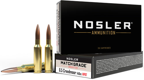 Nosler Match Grade 6.5cm 140gr - Custom Comp Hpbt 20rd 10bx/cs