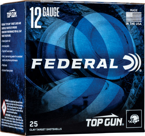 Federal Top Gun 12ga 1oz #7.5 - 1180fps 250rd Case Lot