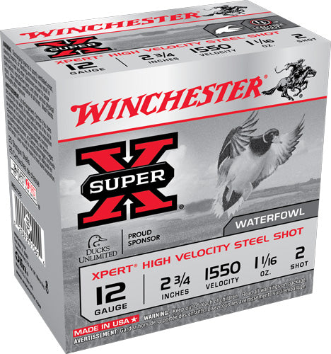 Win Ammo Xpert Steel 12ga. - 2.75" 1550fps 1-1/16oz. #2