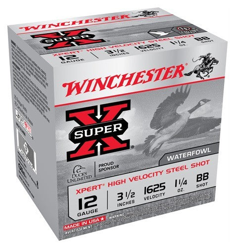 Winchester Xpert 12ga 1625f Bb - Steel 3.5" 1-1/4z 25rd 10bx/cs