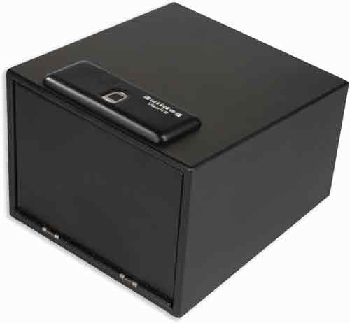 Bulldog Biometric Pistol Vault - Magnum W/ Shelf 11.5"x10"x8"