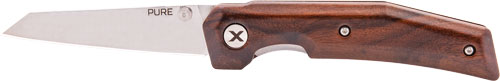 Woox Knife Pure Folder 3.5" - American Walnut Handle!