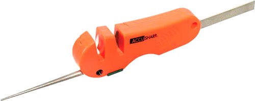 Accusharp 4-in-1 Knife & Tool - Sharpener Blaze Orange