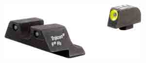 Trijicon Night Sight Set Hd - Yellow Outline For Glock 17
