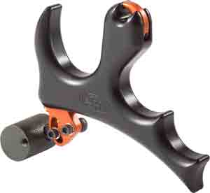 Hot Shot Archery Vapor Release - 3 Finger Black W/silent Triggr