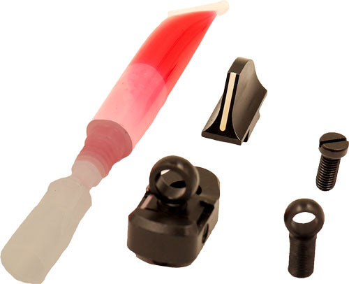 Xs Ghost Ring White Stripe Use - W/lever Rail Henry Dovetail