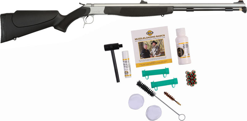 Cva Optima V2 209m .50 Cal 26" - W/sight Ss/blk Syn Access Pack