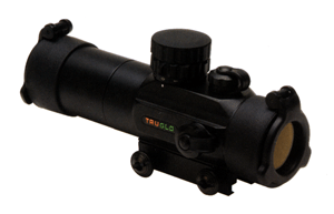 Truglo 1x30mm Sight Red/green - Circle-dot W/mount Black Matte