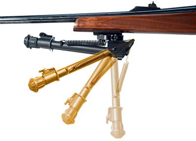 Utg Bipod Tactical Op 5.9-7.3" - Picatinny Mount W/stud Adapter