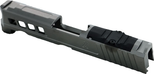True Precision Sig P320c Slide - W/rmr Cut & Plate Grey Dlc