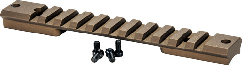 Warne Rail Mountain Tech 20moa - Remington 700 La Burnt Bronze