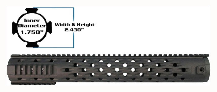 Yhm Forearm Tj Competition - For Ar-15 15" Length