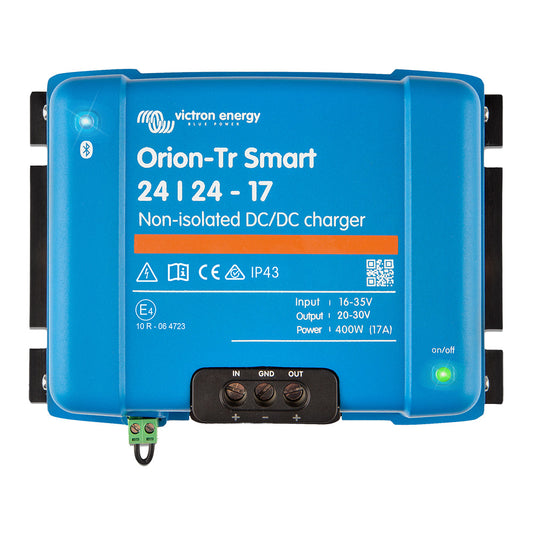 Victron Orion-TR Smart Non-Isolated DC-DC Converter - 24 VDC to 24 VDC - 400W - 17AMP