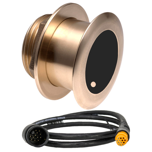 Airmar B175MW Med Ultra Wide 1kW, 20° Chirp Thru-Hull Transducer f/12-Pin Garmin