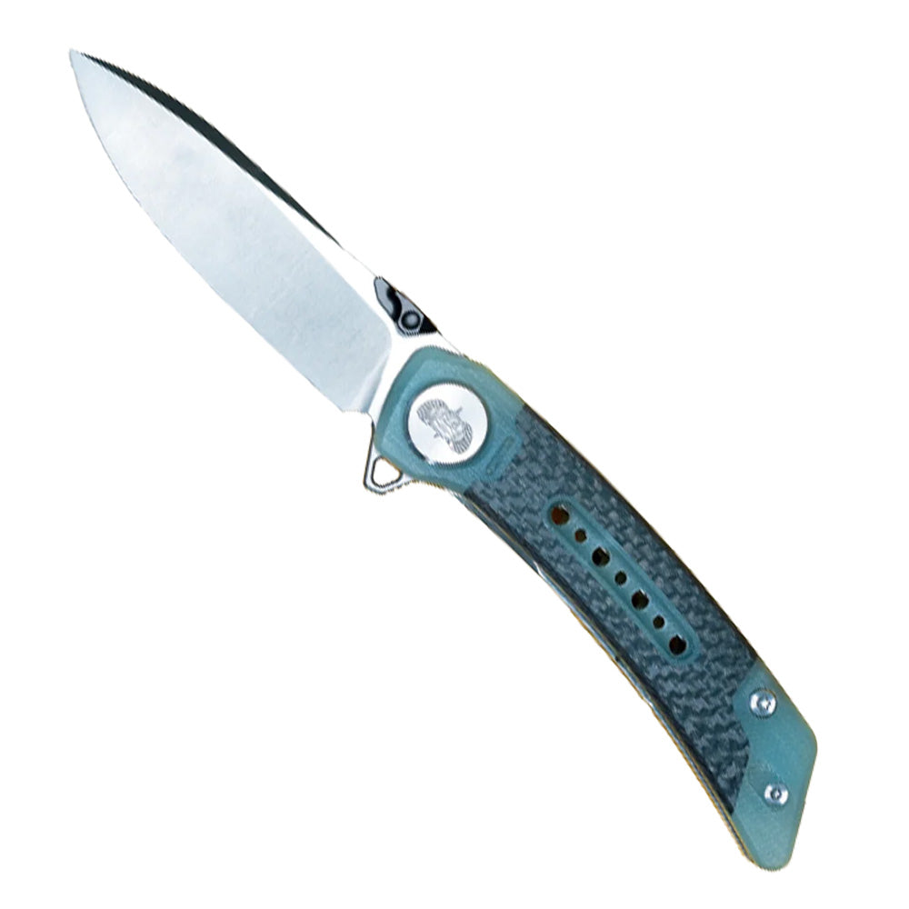 Toadfish EDC Pocket Knife - 3.15” Blade Length & 7.4” Overall Length