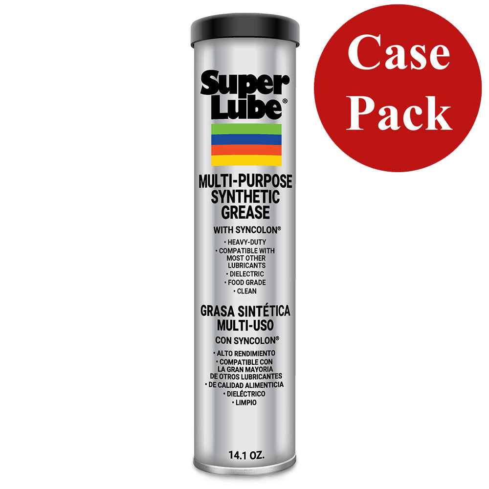 Super Lube Multi-Purpose Synthetic Grease w/Syncolon® - 14.1oz Cartridge *Case of 12