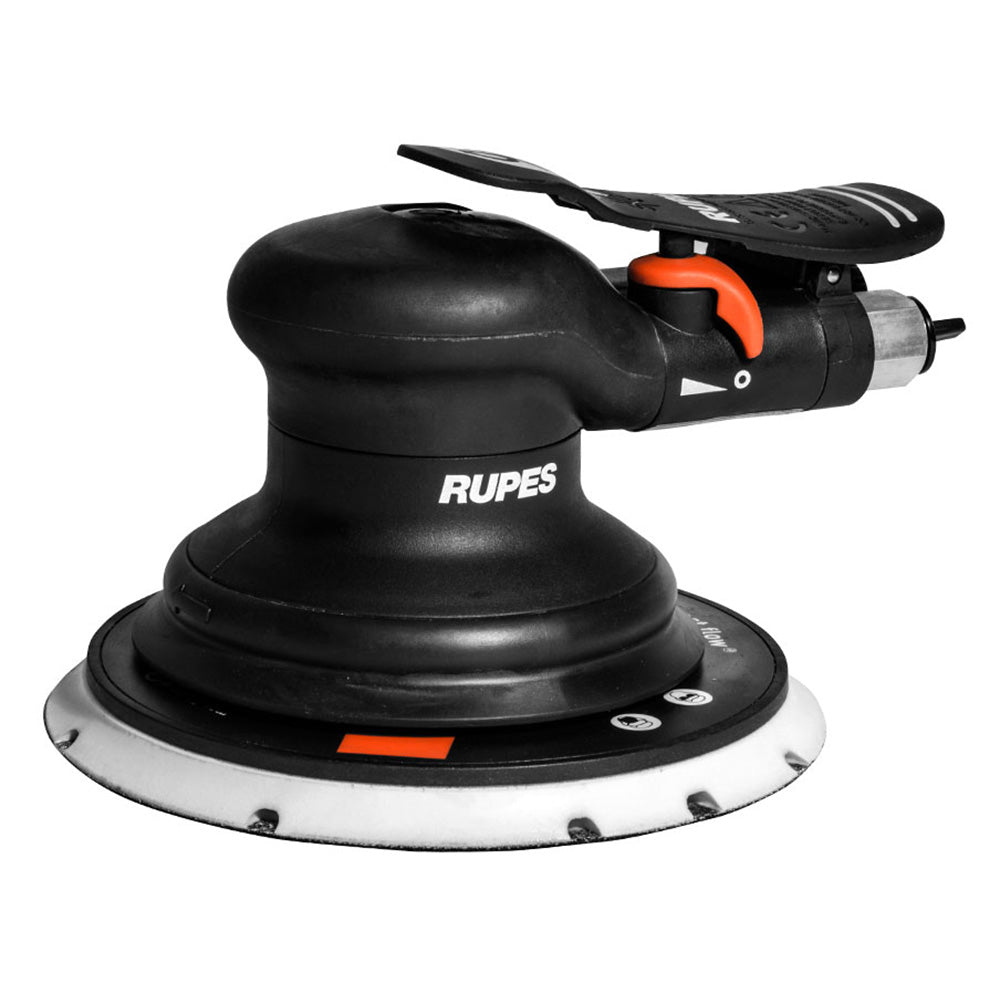 RUPES Random Orbital Palm Pneumatic Sander w/150mm Pad & 6mm Orbit-Skorpio III (Non-Vac)