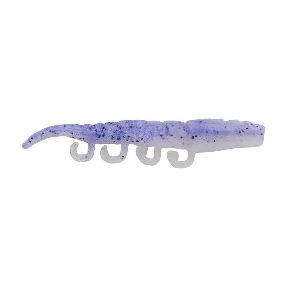 Berkley Gulp!® Saltwater Turbo Shrimp - 5" - Violet Haze Fleck