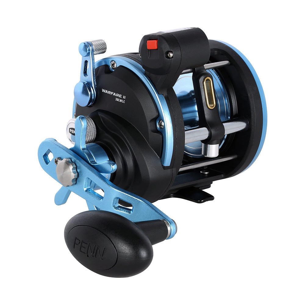 PENN WARII30LWLC Warfare™ II Level Wind 30 Right Hand Conventional Reel w/Line Counter