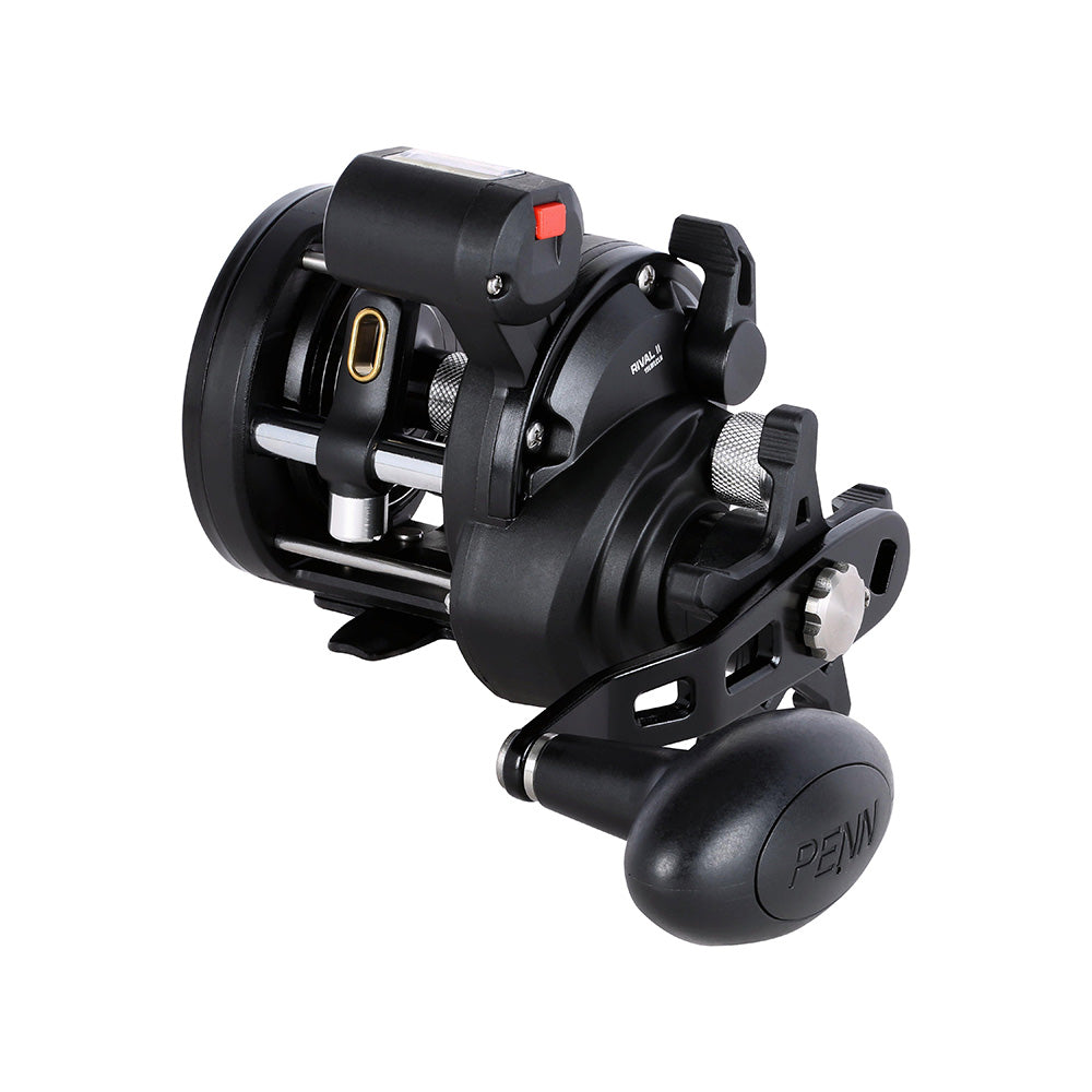 PENN RVLII15LWLHLC Rival™ II 15 Level Wind Left Hand Conventional Reel w/Line Counter