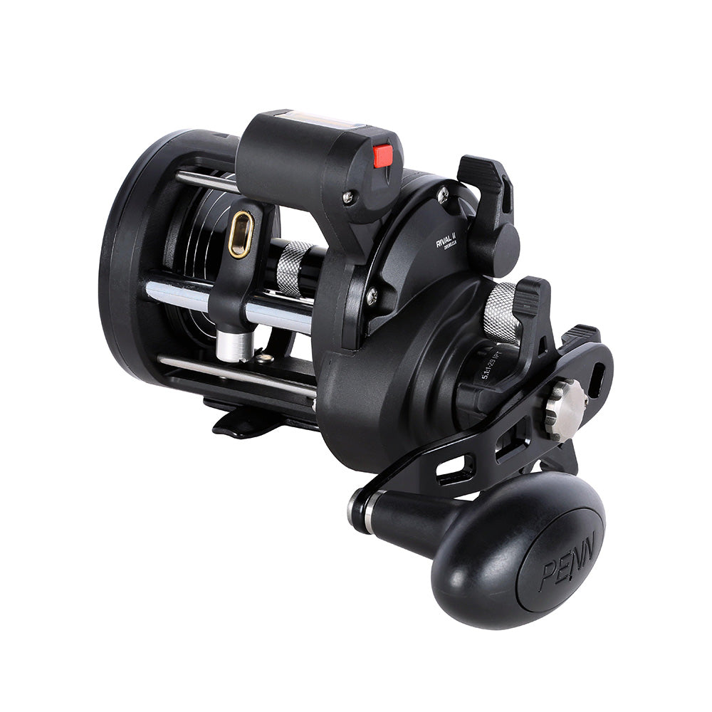 PENN RVLII20LWLCLH Rival™ II 20 Level Wind Left Hand Conventional Reel w/Line Counter