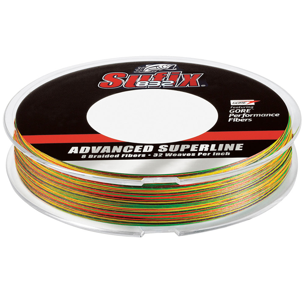 Sufix 832 Braid - 6lb - Fire Tiger - 300 yds