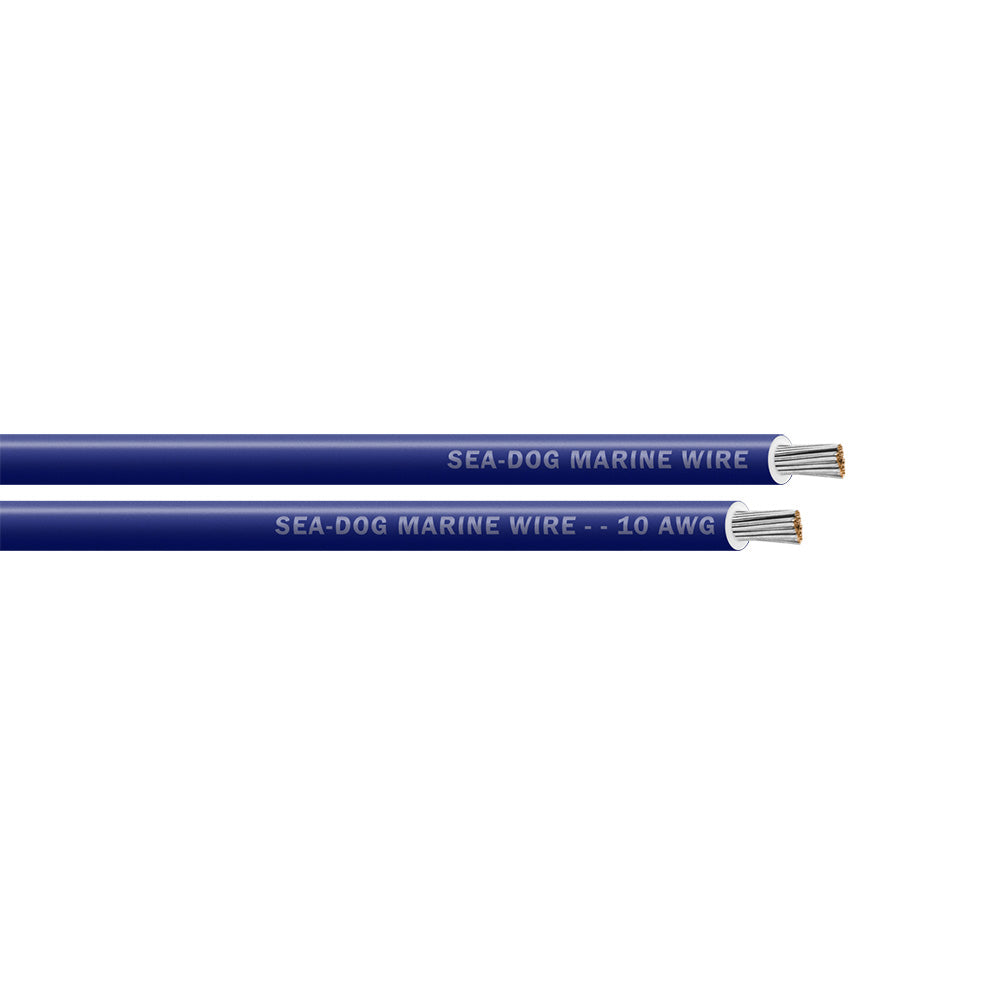 Sea-Dog 10 AWG Dark Blue Primary Wire - 100'