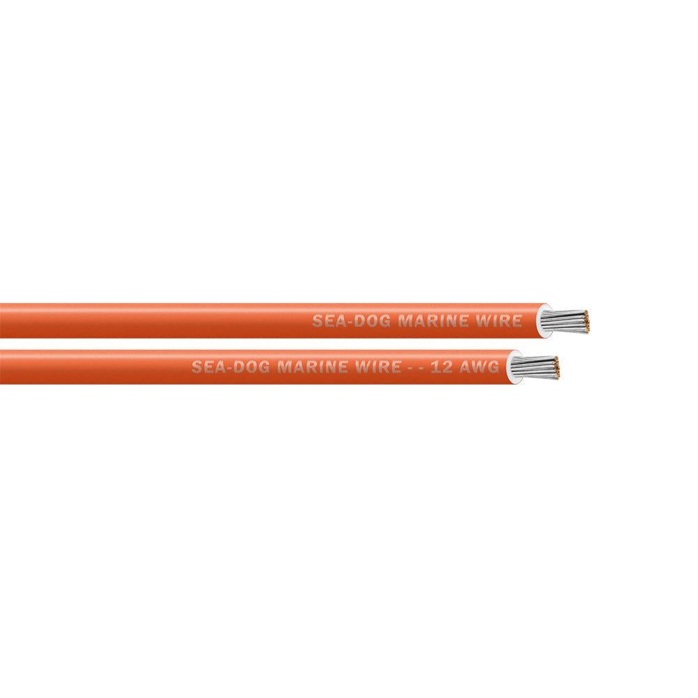 Sea-Dog 12 AWG Orange Primary Wire - 25'