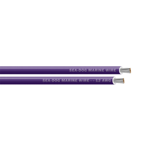 Sea-Dog 12 AWG Purple Primary Wire - 100'
