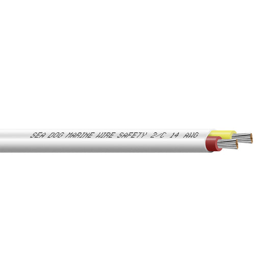 Sea-Dog 14/2 AWG Flat Duplex Safety Wire - Red/Yellow - 250'