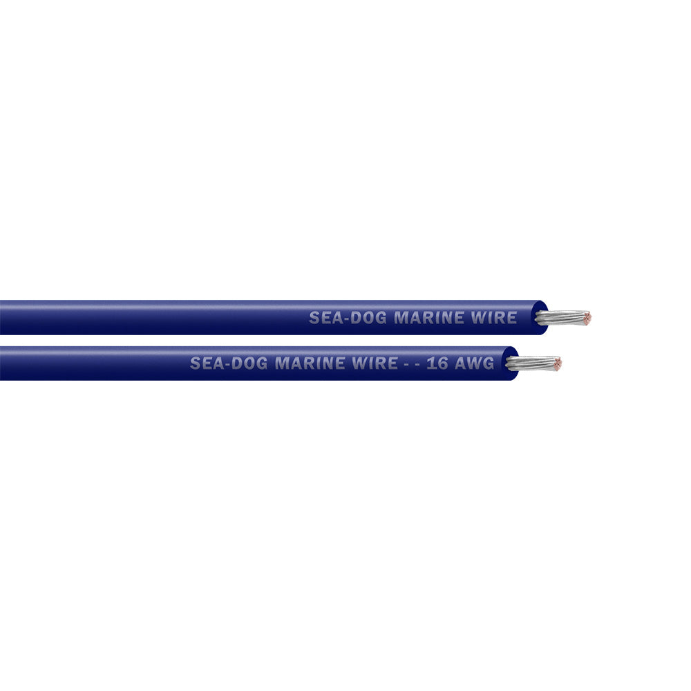 Sea-Dog 16 AWG Dark Blue Primary Wire - 250'