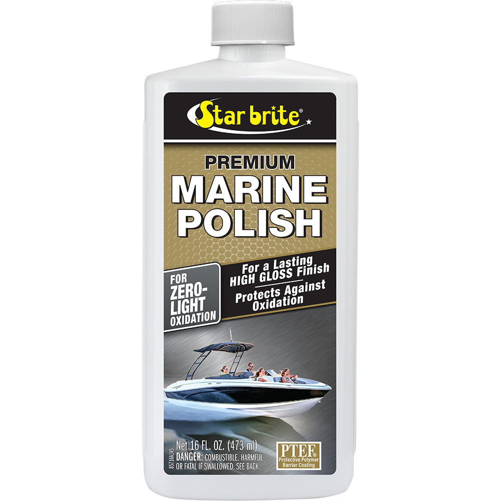 Star brite Premium Marine Polish - UV Protection & High Gloss Finish - 16 oz