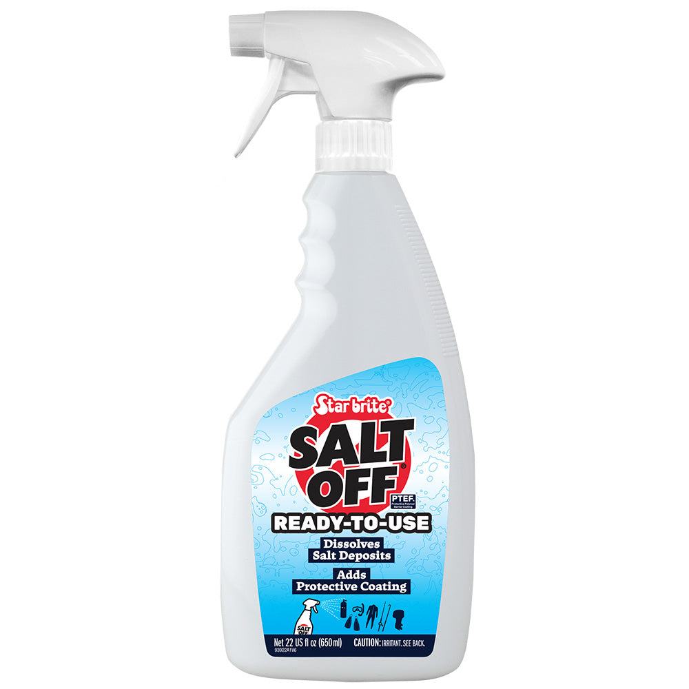 Star brite Salt Off - Ready-To-Use - Salt Remover Wash & Engine Flush - 22 oz